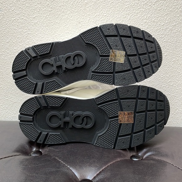 Jimmy Choo Neoprene Raine Sneakers White - Picture 4 of 5